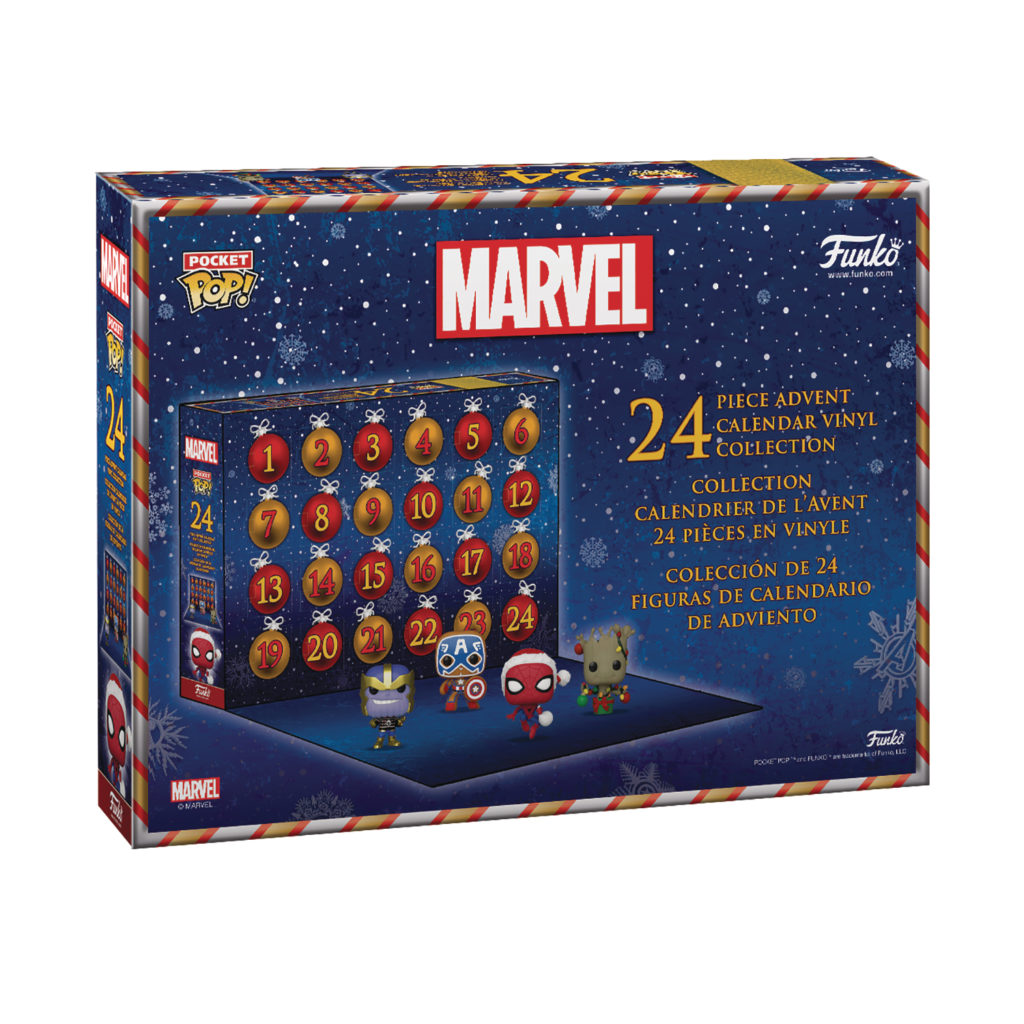 FUNKO ADVENT CALENDAR 2022 MARVEL HOLIDAY Little Star Gifts